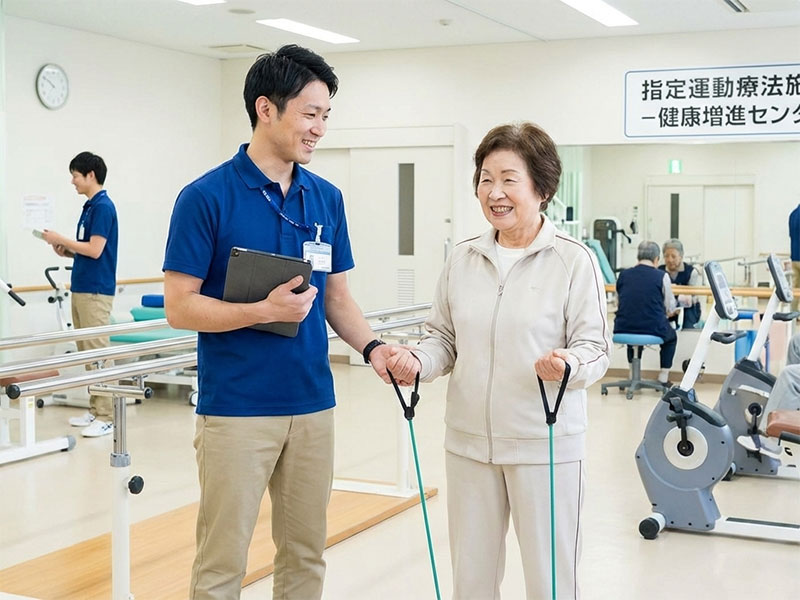 指定運動療法施設との連携で実現する『効果的な運動処方箋の実践』