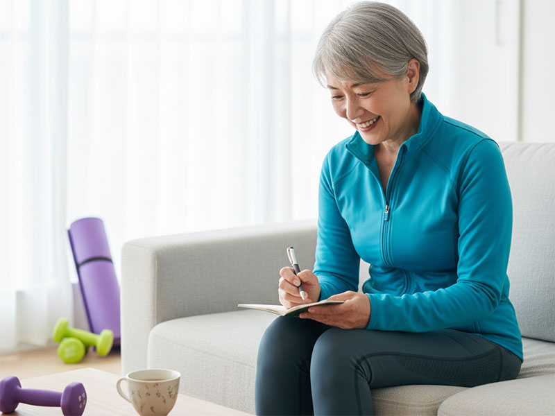 運動処方箋を活かす『セルフモニタリング支援』